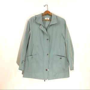 Gallery | light jacket sea foam green w/hood small